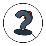 The "Should You Play" logo, which is a joystick shaped as a question mark.