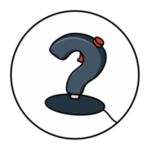 The "Should You Play" logo, which is a joystick shaped as a question mark.